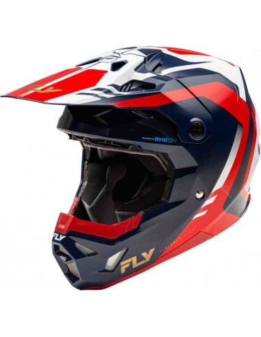 CASCO FLY RACING FORMULA CP KRYPTON ROJO BLANCO NAVY 2024