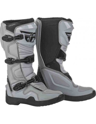 BOTAS FLY RACING MAVERIK GRIS NEGRO 2024