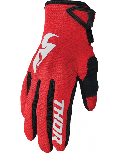 OUTLET GUANTES THOR SECTOR ROJO BLANCO 2024
