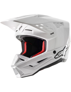 CASCO ALPINESTARS SUPERTECH SM5 SOLID BLANCO 2024