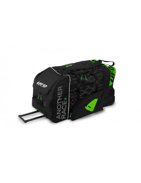 BOLSA UFO GEAR BARG CON RUEDAS NEGRA VERDE