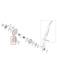PIÑON INTERIOR ARRANQUE GAS GAS EC 250/300 2008