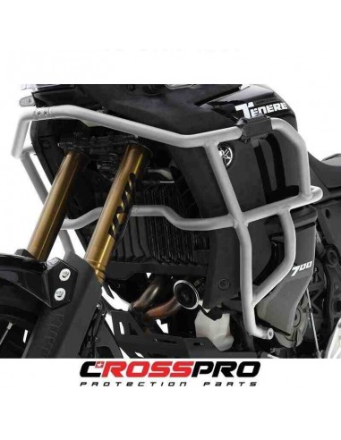 DEFENSA LATERALES Y MOTOR CROSSPRO YAMAHA XTZ 700 TENERE WORLD RAID ALUMINIO PULIDO