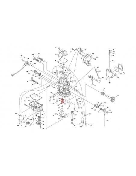 ASIENTO AGUJA CARBURADOR KEIHIN FCR 3.2