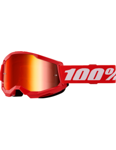 GAFA 100% STRATA 2 ROJA - LENTE EFECTO ESPEJO ROJO