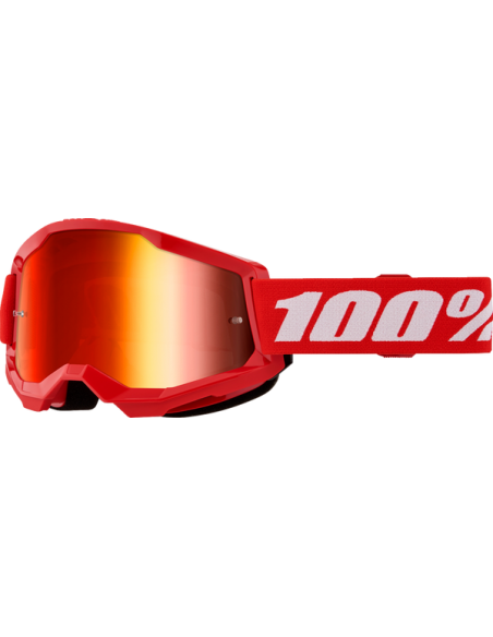 GAFA 100% STRATA 2 ROJA - LENTE EFECTO ESPEJO ROJO