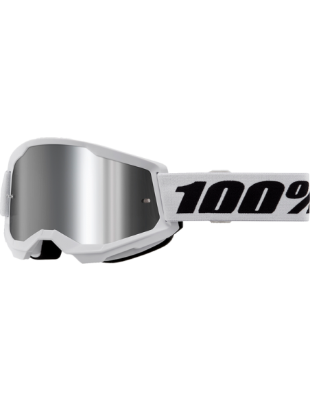 GAFA 100% STRATA 2 BLANCA - LENTE EFECTO ESPEJO PLATEADO