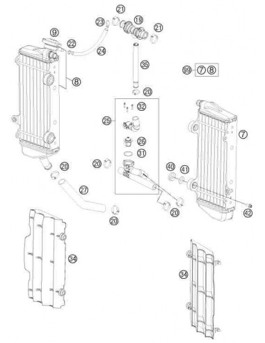 TERMOSTATO KTM 59435117100