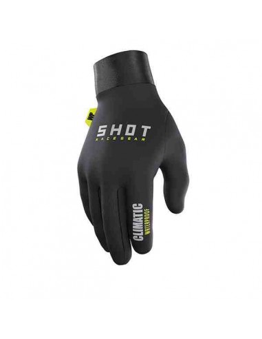 GUANTES SHOT CLIMATIC 3.0 IMPERMEABLES NEGRO 2024