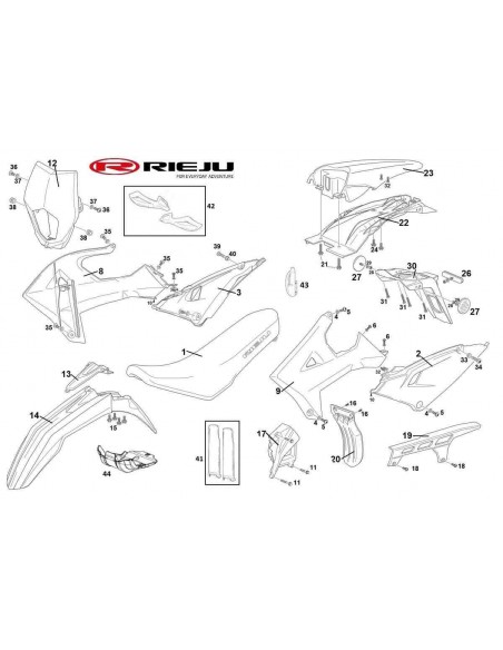 PORTA MATRICULAS HOMOLOGADO GAS GAS EC 250/300 18-19 RIEJU MR 250/300 20-