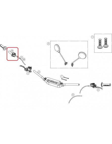 MANDO DE GAS 3291.03.00-1 RIEJU MR 200-300