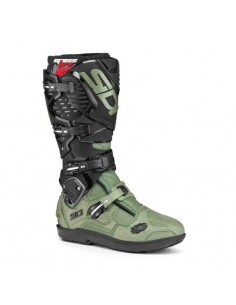 BOTAS SIDI CROSSFIRE 3 SRS VERDE MILITAR NEGRO