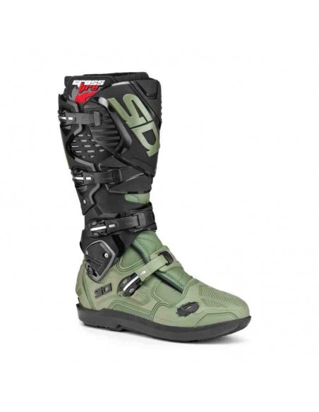 BOTAS SIDI CROSSFIRE 3 SRS VERDE MILITAR NEGRO