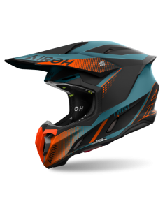 CASCO AIROH TWIST 3 SHARD NARANJA MATE 2024