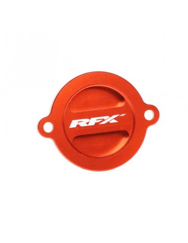 TAPA FILTRO DE ACEITE RFX KTM SXF/EXCF 450 13-15 NARANJA