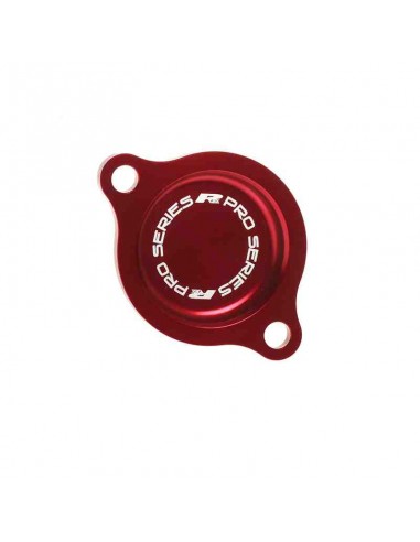 TAPA FILTRO DE ACEITE RFX HONDA CRF 250R 10-17 ROJA