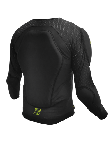 PETO SHOT PRIME JACKET NEGRO AMARILLO FLUOR 2024