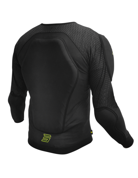 PETO SHOT PRIME JACKET NEGRO AMARILLO FLUOR 2024