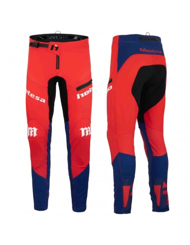 PANTALON TRIAL HEBO MONTESA CLASSIC ROJO