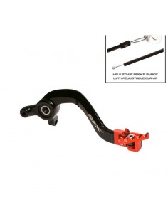 PEDAL DE FRENO RFX PRO FT KTM SX 65 09-23 NEGRO NARANJA