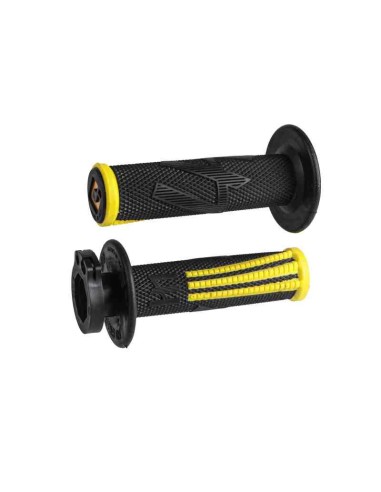 PUÑOS ODI EMIG PRO V2 LOCK-ON NEGRO AMARILLO