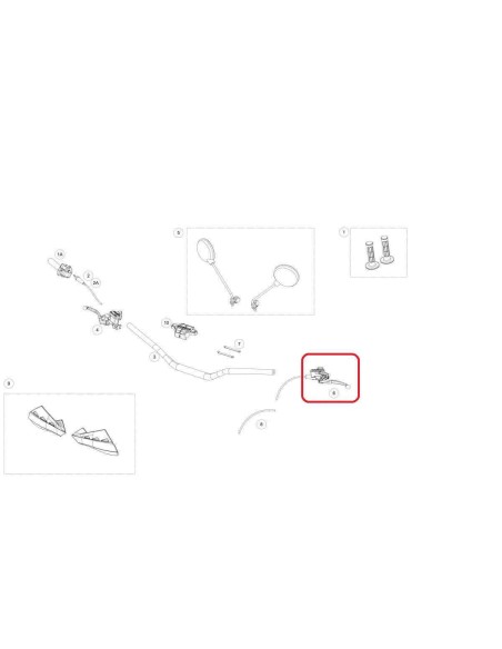BOMBA EMBRAGUE MAGURA 9,5 (167) GAS GAS EC 18-19 RIEJU MR 250/300