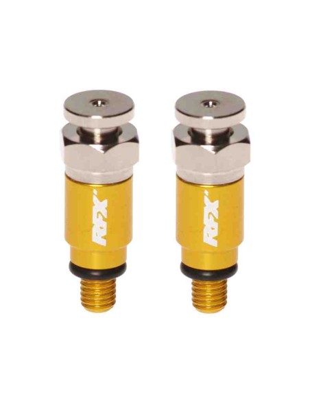 PURGADORES DE HORQUILLA RFX M5x0,8 KAYABA SHOWA AMARILLOS