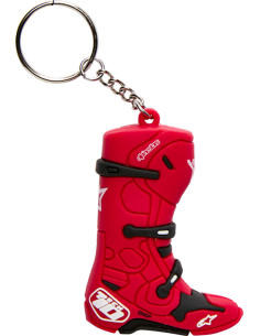 LLAVERO BOTA ALPINESTARS TECH 10 ROJA