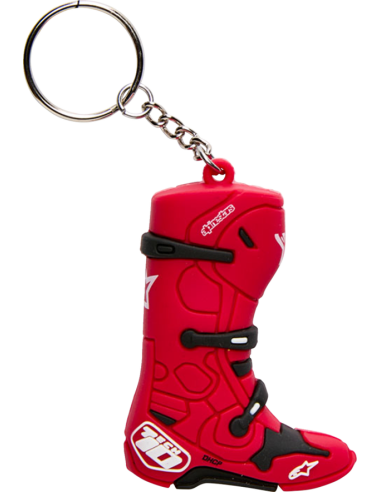 LLAVERO BOTA ALPINESTARS TECH 10 ROJA