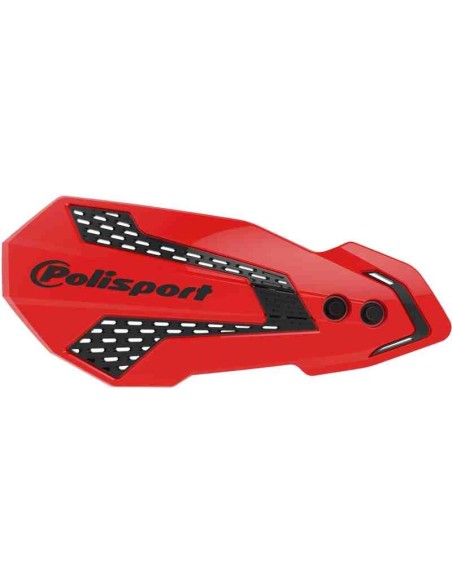 PARAMANOS POLISPORT MX FLOW UNIVERSAL HONDA CRF 450R 2021- CRF 450RX 2021- ROJO NEGRO