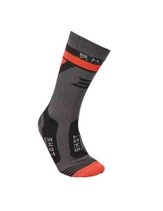CALCETINES SHOT RACE 2.0 GRIS NARANJA