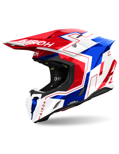 CASCO AIROH TWIST 3 DIZZY AZUL ROJO GLOSS 2024