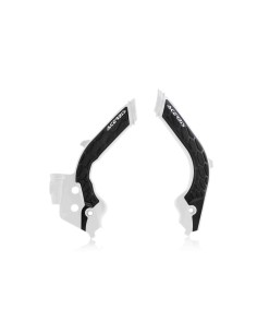 PROTECTORES DE CHASIS ACERBIS X-GRIP HUSQVARNA TE 250/300 20-23 FE 250-501 20-23 NEGRO BLANCO
