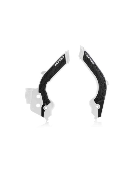 PROTECTORES DE CHASIS ACERBIS X-GRIP HUSQVARNA TE 250/300 20-23 FE 250-501 20-23 NEGRO BLANCO