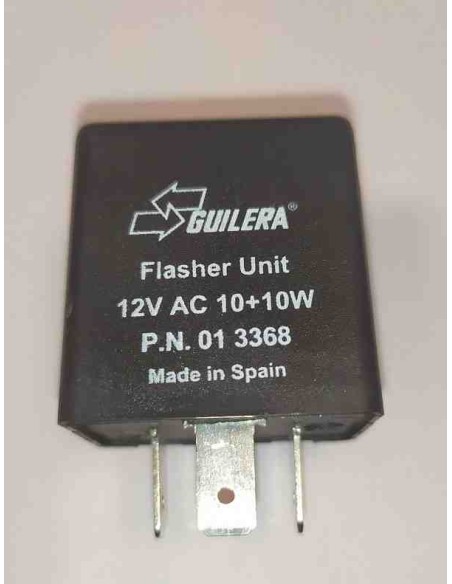 RELE DE INTERMITENCIAS 12V AC 10+10W 3 POLOS CORRIENTE ALTERNA