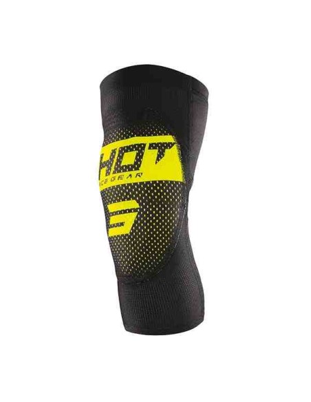 RODILLERAS SHOT AIRLIGHT NEGRA AMARILLO FLUOR