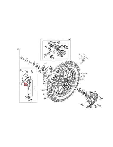 TORNILLO ESPECIAL GAS GAS RIEJU 6X16 8.8 ZINC