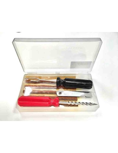 KIT REPARACION NEUMATICO TUBELESS MOTO