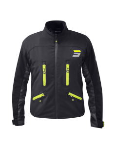 CAZADORA SHOT CLIMATIC 2.0 ENDURO NEGRA AMARILLO FLUOR 2024
