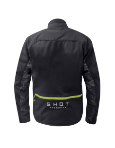 CAZADORA SHOT CLIMATIC 2.0 ENDURO NEGRA AMARILLO FLUOR 2024 2