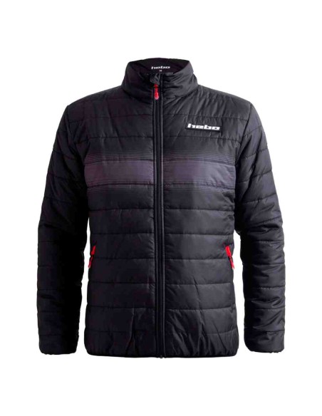 CHAQUETA HEBO ACOLCHADA PADDOCK LINE NEGRA
