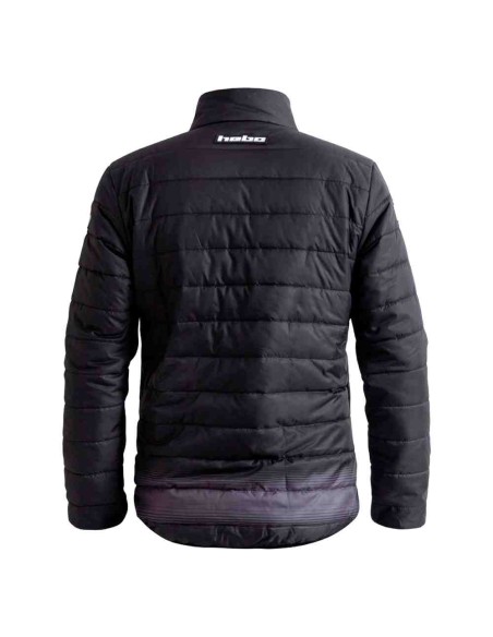 CHAQUETA HEBO ACOLCHADA PADDOCK LINE NEGRA