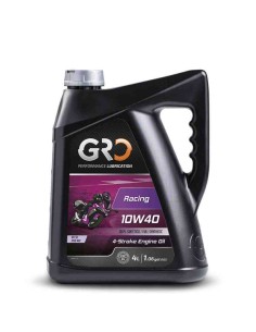 ACEITE GRO RACING 4T 100% SINTETICO 10W40 - 4 LITROS