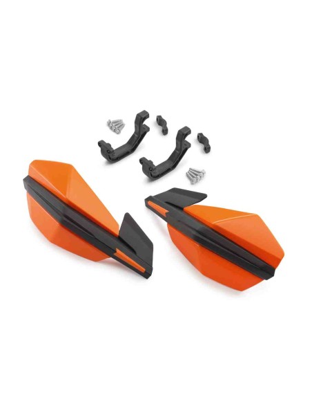 PARAMANOS KTM ORIGINALES NARANJA NEGRO