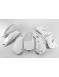 KIT PLASTICOS UFO HONDA CR 125 98-99 CR 250 97-99 BLANCOS
