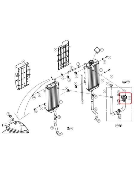 TERMOSTATO RADIADOR GAS GAS EC 18-19 RIEJU MR 250/300