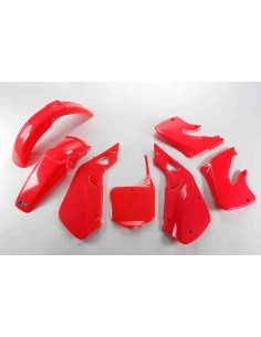 KIT PLASTICOS UFO HONDA CR 125 98-99 CR 250 97-99 ROJOS