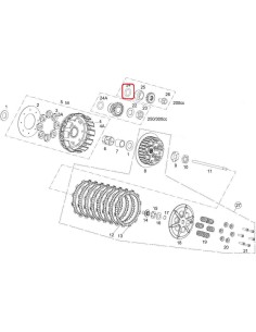 TORICA PIÑON PRIM.EMBR.(Ø23*5 NBR)