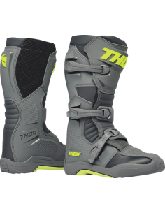 BOTAS THOR BLITZ XR GRIS AMARILLO FLUOR