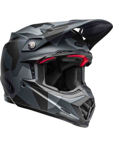 CASCO BELL MOTO 9S FLEX ROVER MATTE GRAY CAMO